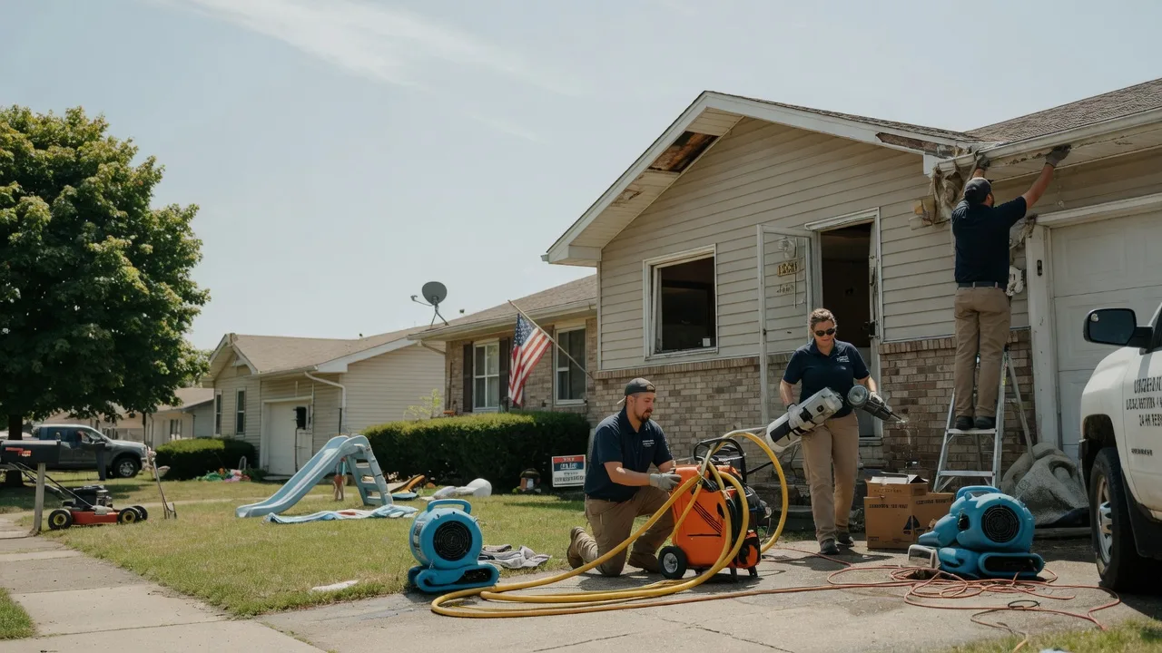 Water Damage Restoration in Newark, IL near me